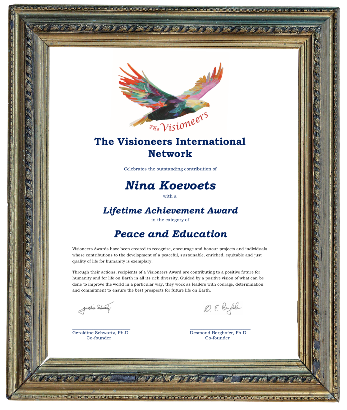 certificate Visioneers(1)